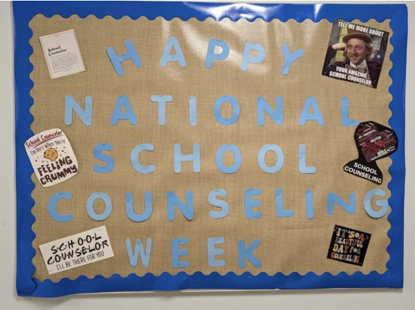 The School Counseling Department celebrates National School Counseling Week by recognizing the many individuals who guide Staples students towards success everyday. Their devoted work is always appreciated and it never goes unnoticed. (Photo contributed by @stapleshighschool_counseling on Instagram)